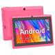 Haehne 7 Inch Tablet PC, Android 5.0 Quad Core A33, 1GB RAM 8GB ROM, Dual Cameras, Capacitive Touch Screen, Bluetooth, WiFi,Pink