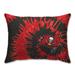 Tampa Bay Buccaneers Tie Dye Plush Bed Pillow - Red