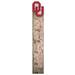 Oklahoma Sooners 6" x 36" Personalized Growth Chart Sign