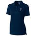 Women's Cutter & Buck Navy Philadelphia Phillies Advantage Polo