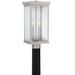 Wade Logan® Aydian Stainless Steel 1 -Light 17.75" H Hardwired Lantern Head Metal/Steel in Gray | 17.75 H x 8 W x 8 D in | Wayfair