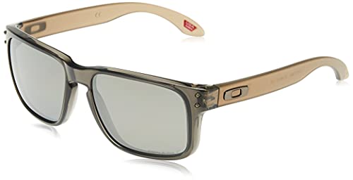 Ray-Ban Men's 0OJ9007 Sunglasses, Black (Translucent Grey Smoke), 53.0