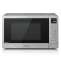 Panasonic NN-ST48KSBPQ Solo Inverter Microwave Oven with Turntable with 25 Programmes and a Junior Menu, 1000 W, 32 L - Silver