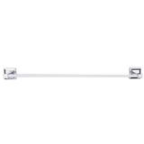 Barclay Stanton Wall Mounted Towel Bar Metal in Gray | 2.25 H x 2.75 D in | Wayfair ATB108-24-CP