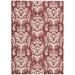 Crimson/White Rectangle 3'6" x 5'6" Indoor Area Rug - Barclay Butera Kaleidoscope Crimson White Area Rug 42.0 x 0.5 in red/whiteWool, Latex | Wayfair