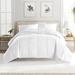 Wade Logan® Chisolm Lightweight All Season Down Alternative Comforter Polyester/Polyfill/Microfiber in White | 90 H x 70 W x 1.5 D in | Wayfair