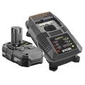 Ryobi P102-P118 18-Volt Battery and Charger REFURBISHED
