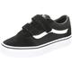 Vans Jungen Ward V Suede Sneaker, Schwarz Suede Canvas Black White Iju, 32 EU