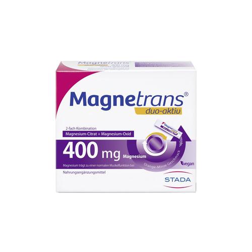 Magnetrans duo-aktiv 400 mg Sticks 50 St Granulat