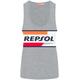 GP-Racing Repsol Damen Tank Top, grau, Größe M