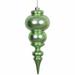 The Holiday Aisle® 14" Finial Christmas Ornament Plastic in Green | 14 H x 5.5 W x 5.5 D in | Wayfair 3F4BC75F5F0C43778BE4E1190C02C71B