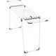 Leifheit Classic 230 Solid Extendable Standing Clothes Airer, Foldable Clothes Drying Rack for Outdoor and Indoor, Extra Large Clothes Airer 23 m Clothes Horse with 4 End Hooks for Hangers