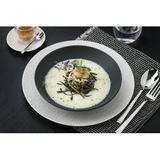 Villeroy & Boch Manufacture 14.75 oz Soup Plate Porcelain China/Ceramic in Black | 2.25 H x 11.25 W in | Wayfair 1042392701