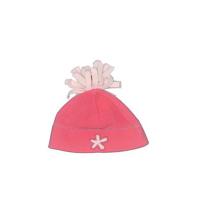 Lands' End Beanie Hat: Pink Soli...