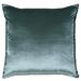 Eastern Accents Alaia Velda Ocean w/ Mini Flange Square Pillow Cover & Insert Polyester/Polyfill/Velvet | 22 H x 22 W x 5 D in | Wayfair 7W-ALA-09a