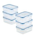 LocknLock Easy Essentials 11-Ounce Rectangular Food Storage Container Set, Set of Six Plastic | 6.3 H x 9.3 W x 7.7 D in | Wayfair HPL806S6