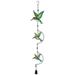 August Grove® Suprident Hummingbird Wind Chime Glass/Metal | 37 H x 7.5 W x 1.5 D in | Wayfair 26B3A2C9FA3947C2A7FFA97895D73EA8