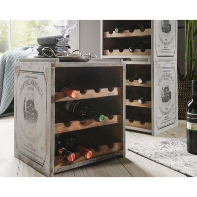 die Faktorei »Vintage« Weinregal für 12 Flaschen vintage-grau Image