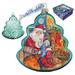 The Holiday Aisle® Night Before Christmas Holiday Splendor Collection Glass | 4 H x 3.5 W x 2 D in | Wayfair 7E270B35325B4BD8A7E502131B4DE9B1