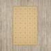 Brown 48 x 0.63 in Indoor Area Rug - Martha Stewart Rugs Square Knot Hand-Tufted Wool Coarkboard Area Rug Wool | 48 W x 0.63 D in | Wayfair