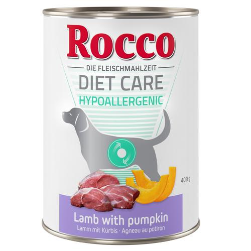 6 x 400g Hypoallergen Lamm Rocco Diet Care Hundefutter nass