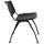 Hercules Series 880 Lb. Capacity Black Plastic Stack Chair - Black
