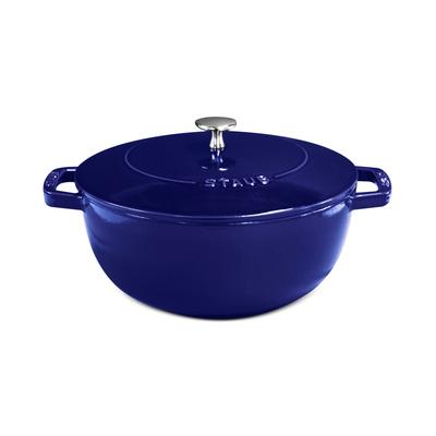 Staub Cast Iron 3.75-Qt. Essential French Oven - Blue