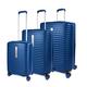 Roncato Set 3 Trolley G+m+c 4 W Vega Koffer, 78 cm, 123 liters, Blau (Azul)