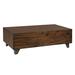 Foundry Select Coffee Table Wood in Brown/Gray | 16 H x 50 W x 30 D in | Wayfair CDA53BE1940A4C50B1CE66772766FA11