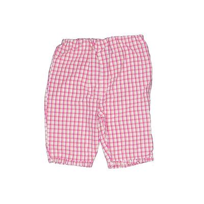 Casual Pants - Elastic Straight Leg Elastic Waist: Pink Bottoms - Size 18 Month