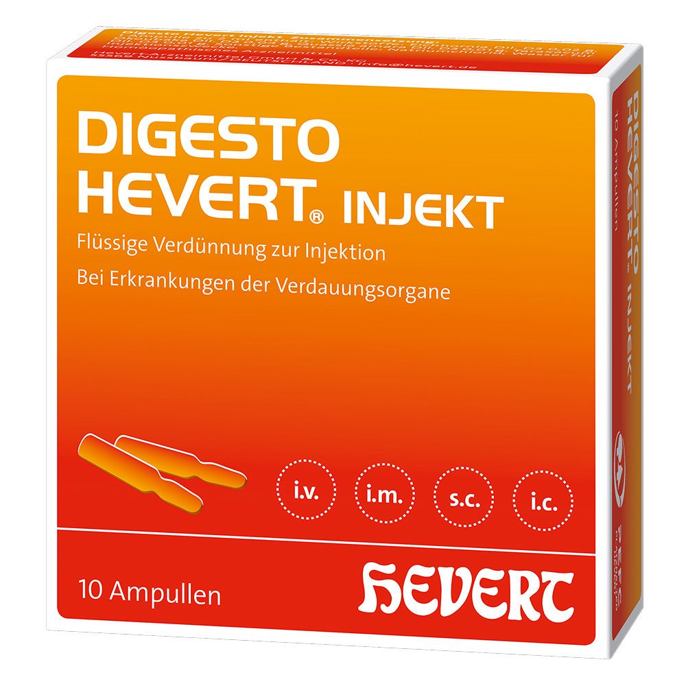 Digesto Hevert injekt Ampullen 10x2 ml Image