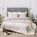 Wildon Home® Tayyibah Holli Zollinger French Linen Stripe Comforter Set Polyester/Polyfill/Microfiber in Gray | Wayfair