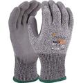 10 Pairs of HantexÂ® HX3-PU Cut Resistant Level 3 B Gloves HPPE PU Palm Breathable Light WT (9 / Large)