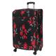 Ariana Lightweight 4 Wheel Suitcase, Large Hold Luggage - RT561 (Large - 29" (H80xW50xD30cm), Black)