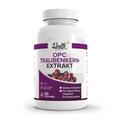 Health+ OPC Traubenkernextrakt - 120 Kapseln mit 200 mg reines OPC Pulver mit 50% OPC Gehalt, hochdosiert, Premium Qualität aus französischen Trauben, Made in Germany