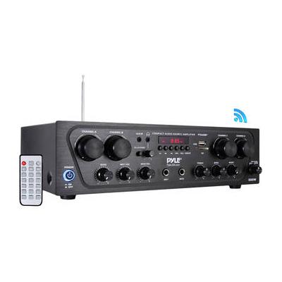 Pyle Pro 4-Channel Compact Stereo Amplifier System with Bluetooth PTA42BT