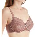 Rosa Faia 5653-769 Women's Fleur Berry Pink Floral Lace Underwired Support Full Cup Bra 40G
