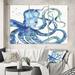 East Urban Home Blue Deep Sea VIII - Multi-Piece Image Wrapped Canvas Painting Print Canvas, Wood in White | 28 H x 36 W x 1 D in | Wayfair