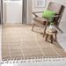 White 72 x 0.3 in Indoor Area Rug - Gracie Oaks Digiacomo Hand-Woven Flatweave Jute/Sisal Cream Area Rug Jute & Sisal | 72 W x 0.3 D in | Wayfair