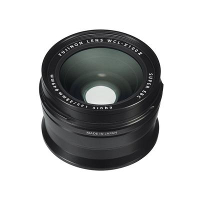 Fujifilm WCL-X100 II Wide Conversion Lens for X100F/X100T/X100S/X100 Black Small 16534728