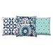 Ivy Bronx Lorsworth 3 Piece Indoor/Outdoor Throw Pillow Set Polyester/Polyfill/Cotton Blend | 16.9291 H x 16.9291 W x 10.6299 D in | Wayfair