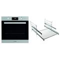 Privileg PBWR6 OP8V2 IN Einbau-Backofen/ A+ / 71 L / Pyrolyse-Reinigungssystem / Backauszug mit 2 Ebenen / Edelstahl / Turn&Go / Click&Clean / Versenkbare Bedienknebel