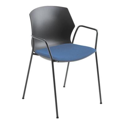 mayer Sitzmöbel Stapelstuhl »my Primo« mit Armlehnen blau, 42x46 cm