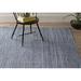 Blue 96 x 0.25 in Indoor/Outdoor Area Rug - Dash and Albert Rugs Plaid Handwoven Indoor/Outdoor Area Rug Polypropylene | 96 W x 0.25 D in | Wayfair