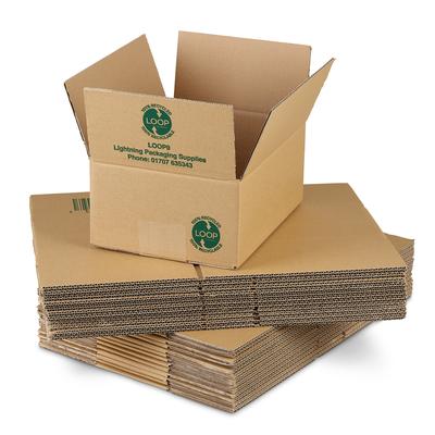 25 x Eco Cardboard Boxes 305x228x130mm