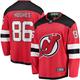 Youth Fanatics Branded Jack Hughes Red New Jersey Devils Home Breakaway Player