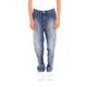 Pinko Women's Becca 1 Boy Cropped Denime Boyfriend Jeans, Blue (Indaco F94), 29