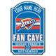 WinCraft Oklahoma City Thunder Personalized 11'' x 17'' Fan Cave Wood Sign