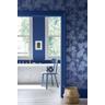 Little Greene 'Camellia - Smalt' - Blue Wallpaper