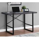"Computer Desk / Home Office / Laptop / 48""L / Work / Metal / Laminate / Grey / Black / Contemporary / Modern - Monarch Specialties I 7312"